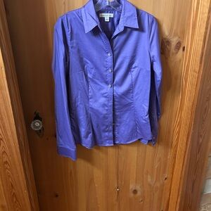 Banana Republic Violet Stretch Shirt